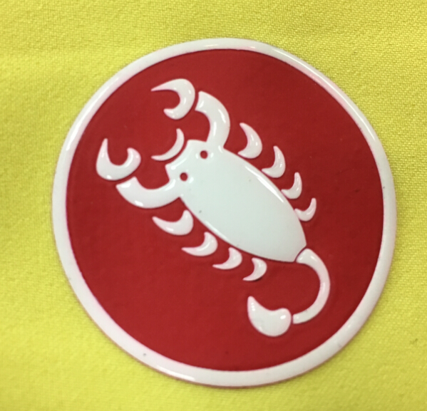 3D Screen Print Silicone Transfer Label