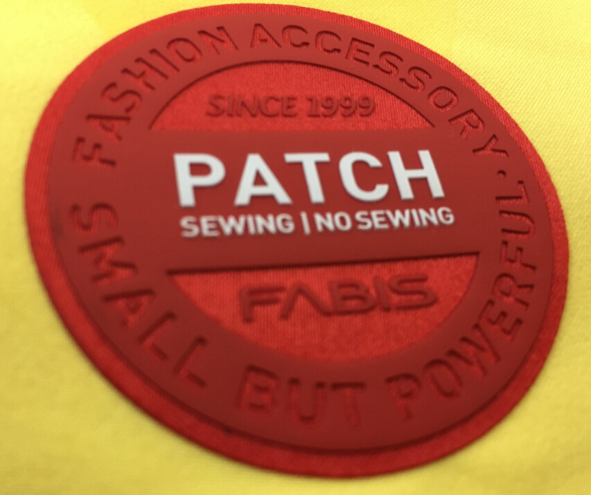 3D Screen Print Silicone Transfer Label