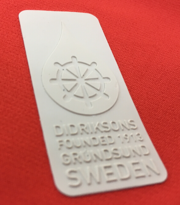 3D Screen Print Silicone Transfer Label