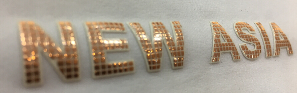 3D Screen Print Silicone Transfer Label