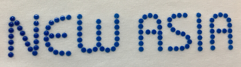 3D Screen Print Silicone Transfer Label