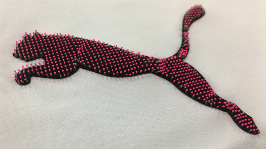3D Screen Print Silicone Transfer Label