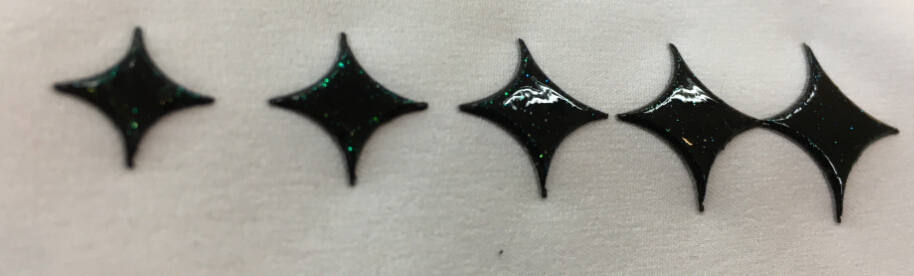 3D Screen Print Silicone Transfer Label